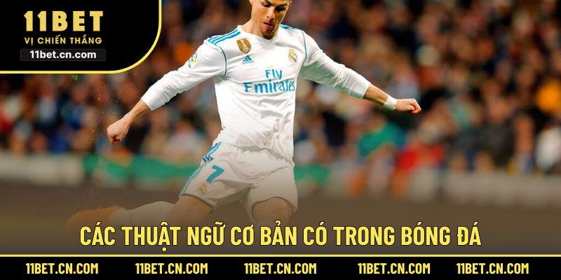 Các thuật ngữ cơ bản có trong bóng đá