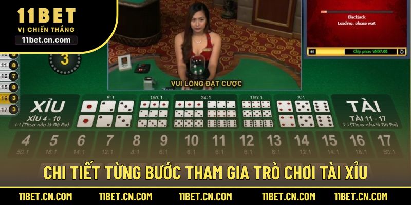 Chi tiết từng bước tham gia trò chơi tài xỉu tại nhà cái