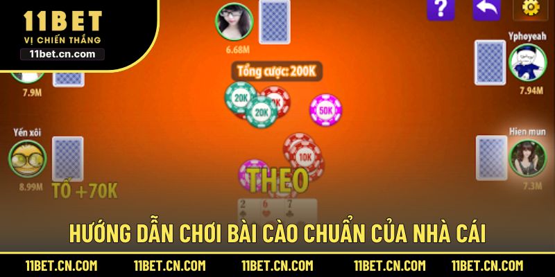 Hướng dẫn chơi bài cào chuẩn của nhà cái