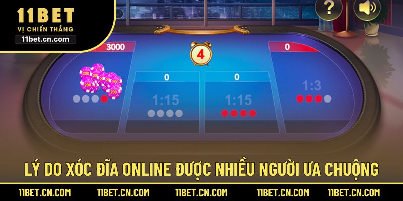 Lý do xóc đĩa online được nhiều người ưa chuộng