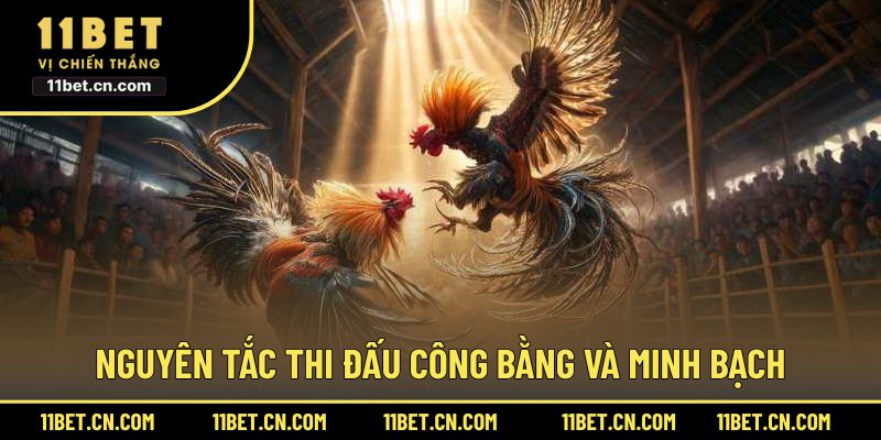 Nguyên tắc thi đấu công bằng và minh bạch