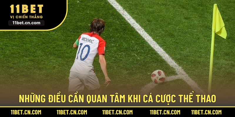 Những điều cần quan tâm khi cá cược thể thao