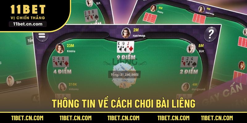Những thông tin quan trọng về cách chơi bài liêng