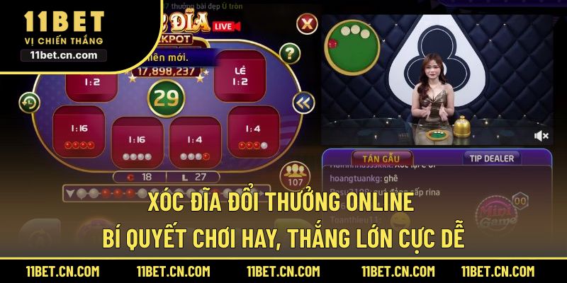 Xóc đĩa đổi thưởng online