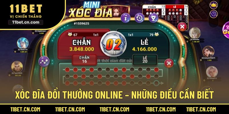 Xóc đĩa đổi thưởng online – Những điều cần biết